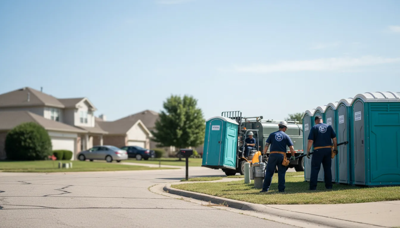 Porta Potty Rental in Murrayville, IL near me